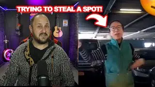 Entitled Lady Tries To Steal Parking Space (Main Character Videos)