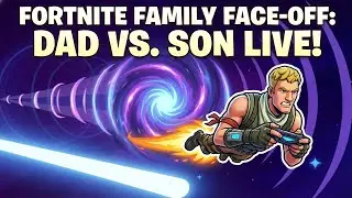 Fortnite Family Face-Off: Dad vs. Son Live!