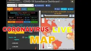 COVID-19 Coronavirus Update Dashboard - LIVE UPDATE MAP - STATS - LIVE TICKER - LIVE COUNTER