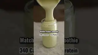 Matcha Protein Smoothie (37g Protein)