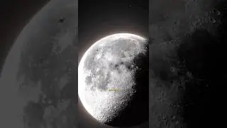 Live moon observation with my telescope    #moon #live #footage #spaceexploration #nasa #solarsystem
