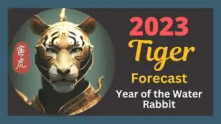🐯Tiger 2023 Forecast | Chinese Horoscope Predictions | Year of the Water Rabbit