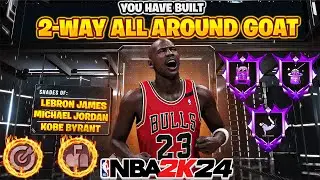 ЭТА *НОВАЯ* 6'8-футовая сборка ISO для пост-подсчета очков с HOF BULLDOZER и MIDDY MAGICIAN будет доминировать в NBA2K24