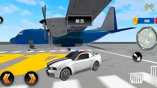 US Police Car Transporter Truck Cargo Airplane Ship Game | Android iOS Gameplay