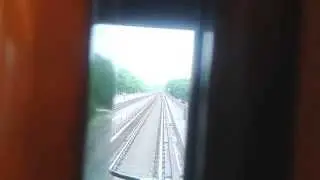RET Metro Type T (5245) Cabinerit op Lijn C tussen Heemraadlaan en Spijkenisse Centrum