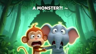 A Monster?! 😱 | Munki & Trunk Jungle Beat Adventure | Kids Cartoon 2025