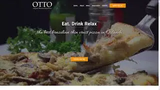 Otto Pizza Orlando Website Design