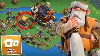 New Wizard Valley Base Layout With Replay Proof | Capital Peak Base Layout | Clan Capital Base | CoC