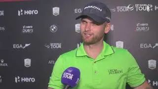 Daniel Gavins Thursday Flash Interview 2023 Dubai Desert Classic &middot; Round 1