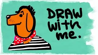 Draw with Me: Shelter Dogs 🐶