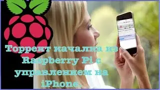 Торрент качалка из Raspberry Pi с управлением на iPhone.