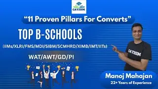 WAT/AWT/GD/PI Preparation for IIMs, XLRI, FMS, MDI, SIBM, SCMHRD, IITs| Complete MBA Interview Guide