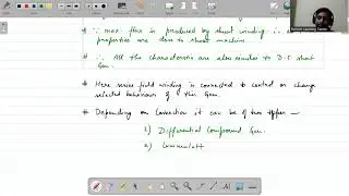 Characteristics of compound dc generator