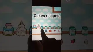 toca boca world cakes recipes 🎀