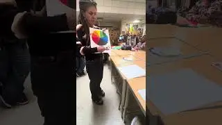 acrylic color wheel 
