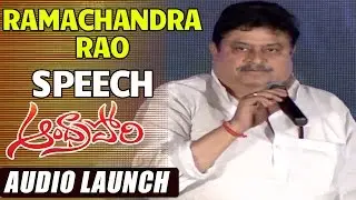 BJP MLC Ramachandra Rao Speech At Andhra Pori Audio Launch || Aakash Puri, Ulka Gupta