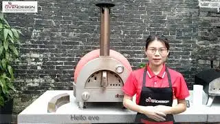 Tabletop temperature rise test of clay pizza oven