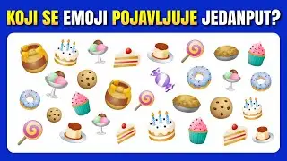 Izbaci Uljeza! Koji se Emoji razlikuje? 🤔 | Zabavni Kviz sa Emojijima