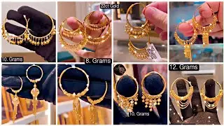 #2024 Gold Baliya New Design| Gold Bali Designs With Price/2024| Gold Baliya #goldearrings #vlog #66