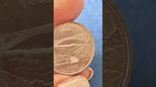 &diams;️REVERSO&diams;️ moneda de WEST VIRGINIA🇺🇸 #elmundodevirginia #westvirginia #coin