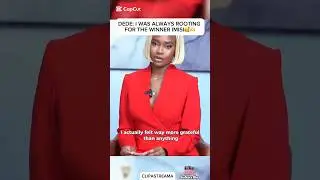 DEDE: I WAS ALWAYS ROOTING FOR THE WINNER IMISI🥰🫶 #bbnaija #bbnaijaseason10 #Imisi #Dede