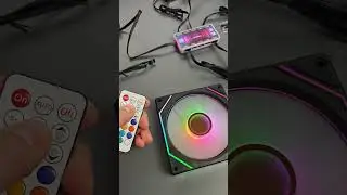 Вентиляторы ARGB 120 мм Prism 9 Pro черные с эффектом бесконечности