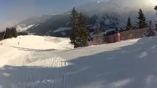 Piste ski bleue Pr&eacute; Rosset Meg&egrave;ve Cote 2000
