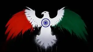 Indian flag 🇮🇳 eagle flying Ai animated video #animation #ai #india #indianflag 