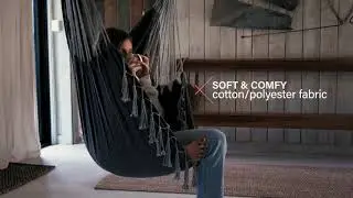 Komorebi Hammock Chair Grey