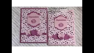 Pretty Florals Congratulations Card Stampin' Up!