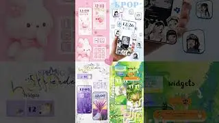 Phone GLOW-UP in 1 Minute! ✨ Cute Pastel Aesthetic Theme with Themeit! #Shorts