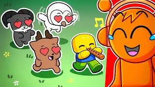 Reacting to FUNNIEST 99 Nights In The Forest CUTE Animations! (Try Not To Laugh)
