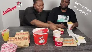 Couple Reviews Almost Everything at Jollibee For The First Time!