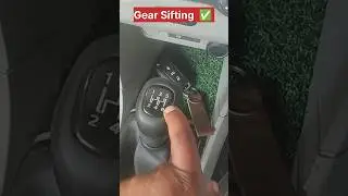 How To Gear Shifting ✅ Tata Tiago Car || K K Driving School #Shorts