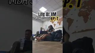 A real day of MBA 2nd Year at IIM 🥱😴 #iim #iimranchi #iimlife #mba