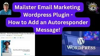 ➡️Mailster Email Marketing Wordpress Plugin - How to Add an Autoresponder Message