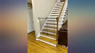 Regalo 2-in-1 Extra Tall Easy Swing Stairway and Hallway Walk Through Baby Gate, review