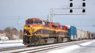 Railfanning Bellevue, OH - Part 2 | Ft. KCS Duo and CN 3951
