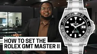Rolex GMT-Master II Tutorial: Setting the 'Bruce Wayne' 126710GRNR | SwissWatchExpo
