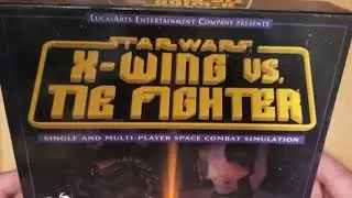 X-Wing vs. TIE Fighter (Star Wars) Unboxing (PC Big Box)
