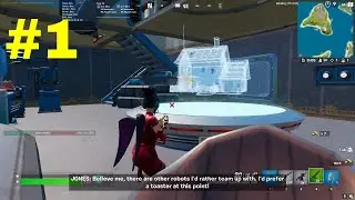 Place the Chrome Anomaly in the test chamber at a Research Lab - Fortnite Chapter 3 Season 4