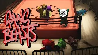 GANG BEASTS - This Cock aka Rooster is a Troll [Melee] - Xbox One Gameplay