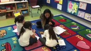 Kindergarten and TK Small Group Interactive Writing Lesson