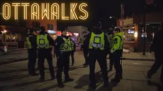 Friday night walk through the ByWard Market - Ottawa Walking Tour - March 18 2022