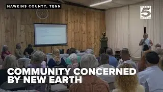 Hawkins County residents voice their concerns to NewEarth Nation leaders
