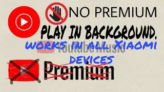 How to play YouTube music app in background