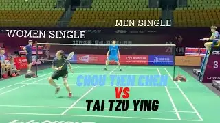 Chou Tien Chen周天成 VS Tai Tzu Ying戴资颖｜Men Single World No.2 vs Women Single World No.1 WHO WILL WIN??