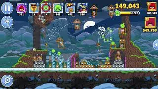 Angry Birds Friends Level 7 Tournament 1660 three stars NO POWER-UP walkthrough 2025-12-06