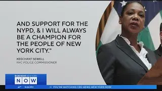 Keechant Sewell stepping down as commissioner of the NYPD