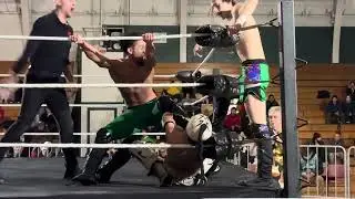 Septico & Magico (C) Vs Davey Bang & August Matthews Galli Lucha Libre